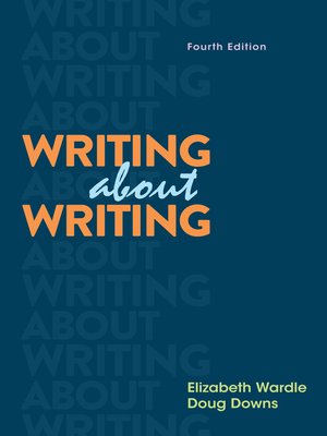 cover image of Writing about Writing